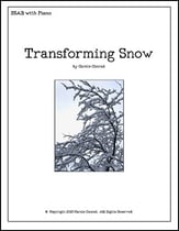 Transforming Snow SAB choral sheet music cover